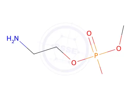 Chemical structure of methyl phosphoethanolamine
