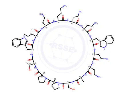 Chemical structure of Murepavadin