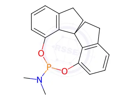 Chemical structure of (S)-N,N-Dimethyl-1,2,4,5,6,7-hexahydrodiindeno[7,1-de:1',7'-fg][1,3,2]dioxaphosphocin-12-amine