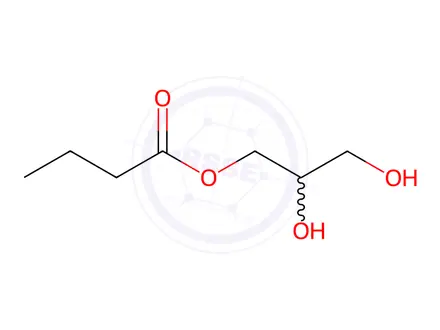 Chemical structure of Monobutyrin