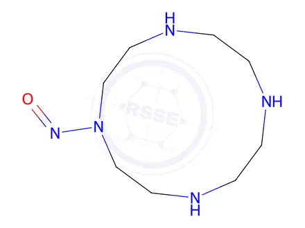 Chemical structure of 1-Nitroso-1,4,7,10-tetraazacyclododecane