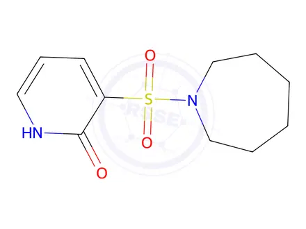 Chemical structure of 3-(Azepan-1-ylsulfonyl)pyridin-2(1H)-one