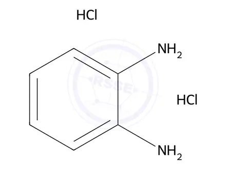 Chemical structure of 1,2-Phenylenediamine Dihydrochloride
