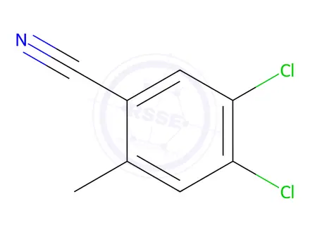 Chemical structure of 4,5-dichloro-2-methylBenzonitrile