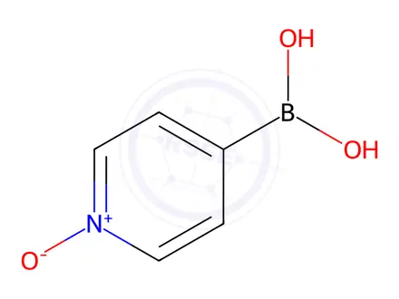 Chemical structure of Boronic acid, B-(1-oxido-4-pyridinyl)-