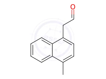 Chemical structure of 2-(4-Methylnaphthalen-1-yl)acetaldehyde