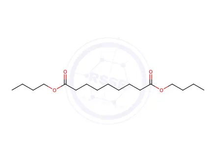 Chemical structure of nonanedioic acid dibutyl ester