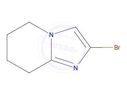 Chemical structure of 2-bromo-5H,6H,7H,8H-imidazo[1,2-a]pyridine