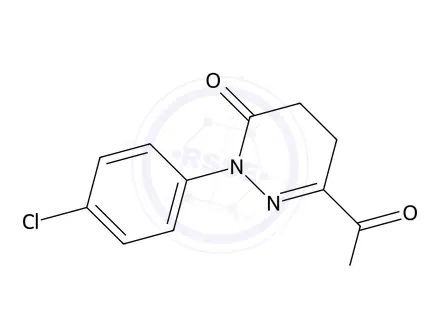 Chemical structure of 1-(4-Chlorophenyl)-6-oxo-1,4,5,6-tetrahydropyridazine-3-carboxylic acid