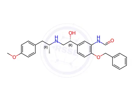 Chemical structure of Formoterol Impurity 31