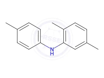 Chemical structure of 2,5-dimethyl-N-p-tolylaniline