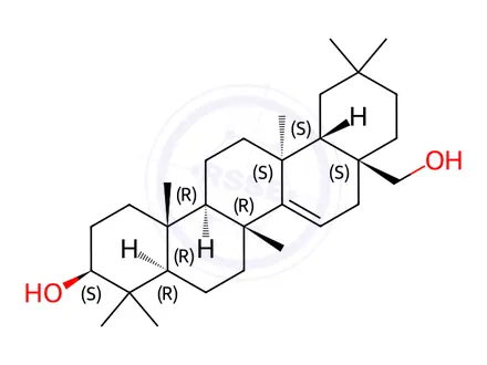 Chemical structure of Myricadiol