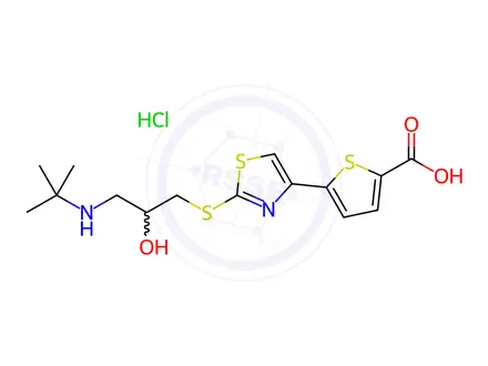 Chemical structure of Arotinolol Impurity 87