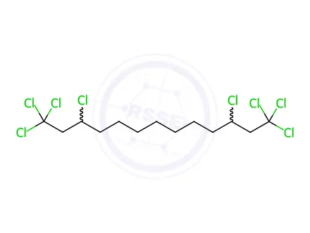 Chemical structure of 1,1,1,3,11,13,13,13-Octachlorotridecane