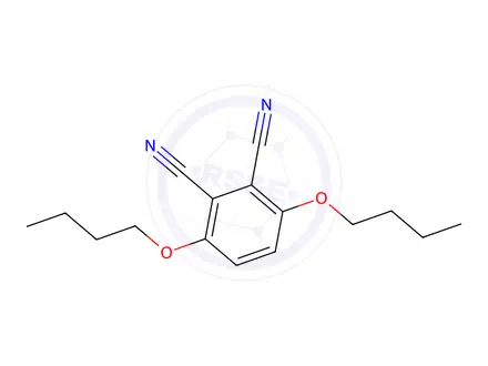 Chemical structure of 3,6-Dibutoxy-1,2-benzenedicarbonitrile