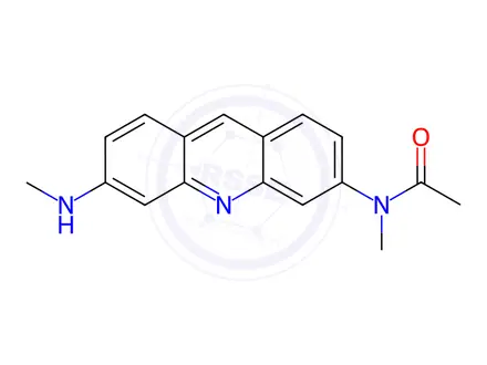 Chemical structure of N-Methyl-N-(6-(methylamino)acridin-3-yl)acetamide