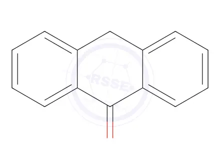 Chemical structure of anthracen-9(10H)-one