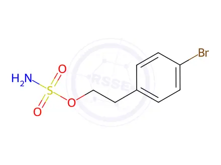 Chemical structure of SULFAMIC ACID 2-(4-BROMO-PHENYL)-ETHYL ESTER