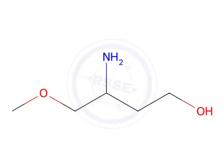 Chemical structure of 3-amino-4-methoxybutan-1-ol