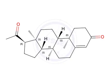 Chemical structure of Progesterone EP Impurity M