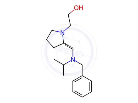 Chemical structure of 2-[(S)-3-(Benzyl-isopropyl-amino)-pyrrolidin-1-yl]-ethanol