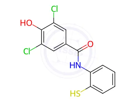 Chemical structure of Dotinurad Impurity 113