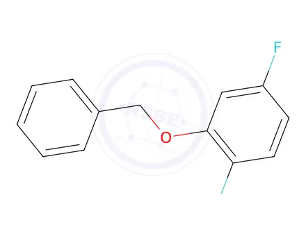 Chemical structure of 2-(Benzyloxy)-1,4-difluorobenzene