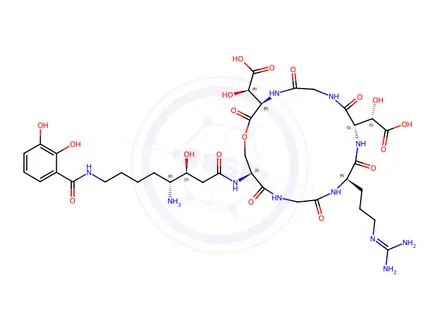 Chemical structure of alterobactin A