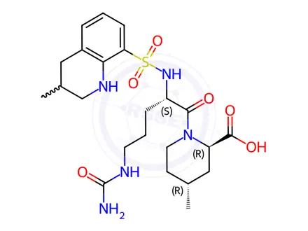 Chemical structure of Argatroban Impurity 200