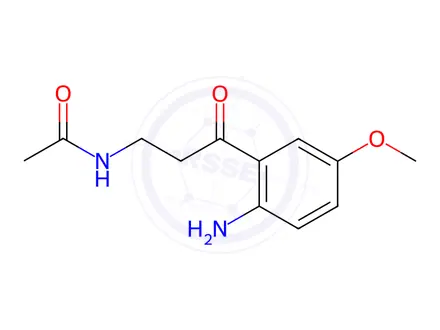 Chemical structure of Melatonin Impurity 83