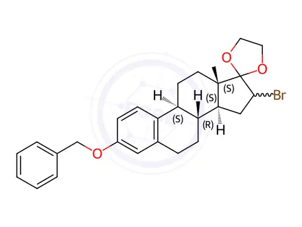 Chemical structure of Estetrol Impurity 9