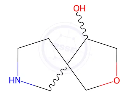 Chemical structure of 2-Oxa-7-azaspiro[4.4]Nonan-4-ol