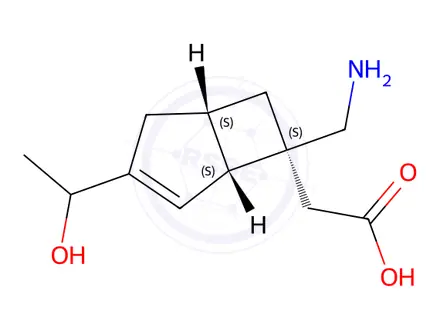 Chemical structure of Mirogabalin Impurity 186