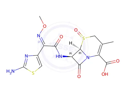 Chemical structure of Cefetamet Impurity 5