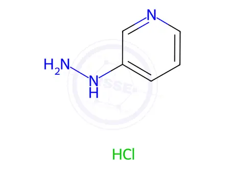 Chemical structure of 3-Hydrazinylpyridine hydrochloride