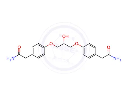 Chemical structure of Atenolol EP Impurity E (Atenolol USP Related Compound E)