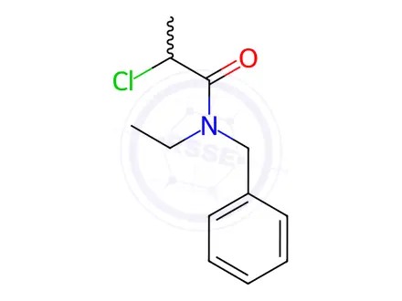 Chemical structure of n-Benzyl-2-chloro-n-ethylpropanamide