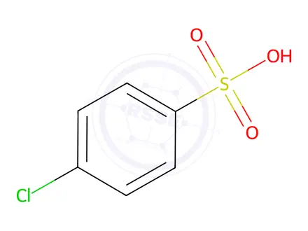 Chemical structure of 4-Chlorobenzenesulfonic acid