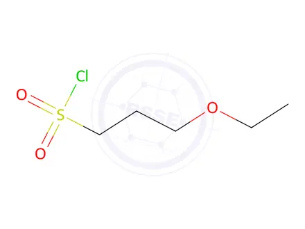 Chemical structure of 3-Ethoxypropane-1-sulfonyl chloride