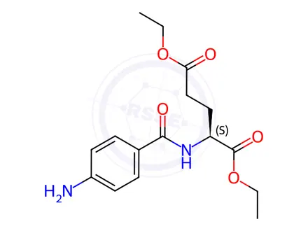 Chemical structure of Diethyl (4-Aminobenzoyl)-L-Glutamate