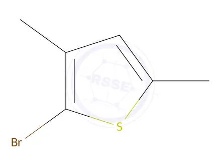 Chemical structure of 2-Bromo-3,5-dimethylthiophene