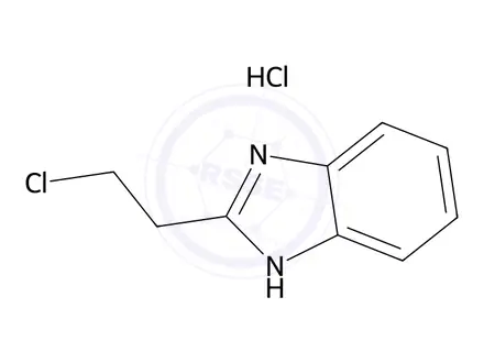 Chemical structure of 2-(2-Chloroethyl)-1h-1,3-benzodiazole hydrochloride