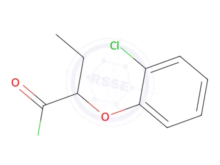 Chemical structure of 2-(2-Chlorophenoxy)butanoyl chloride