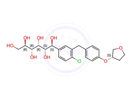 Chemical structure of Empagliflozin Impurity 558