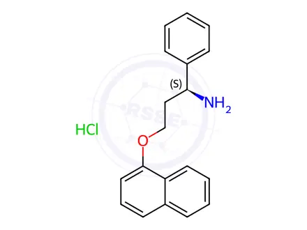 Chemical structure of Dapoxetine Hydrochloride Impurity 35 Hydrochloride