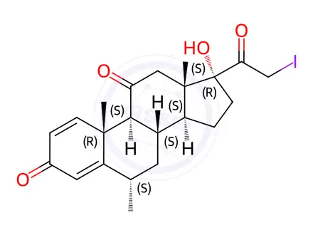 Chemical structure of Methylprednisolone Impurity 139