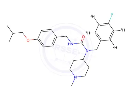 Chemical structure of Pimavanserin D4