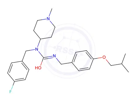 Chemical structure of Pimavanserin
