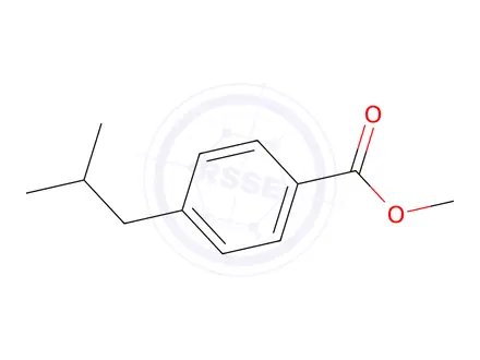 Chemical structure of Methyl 4-isobutylbenzoate