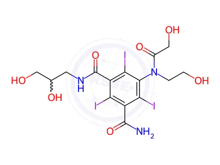 Chemical structure of Ioversol Impurity 64